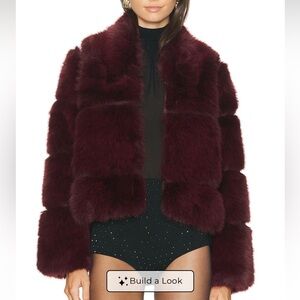Apparis Sai Sable Jacket in Merlot